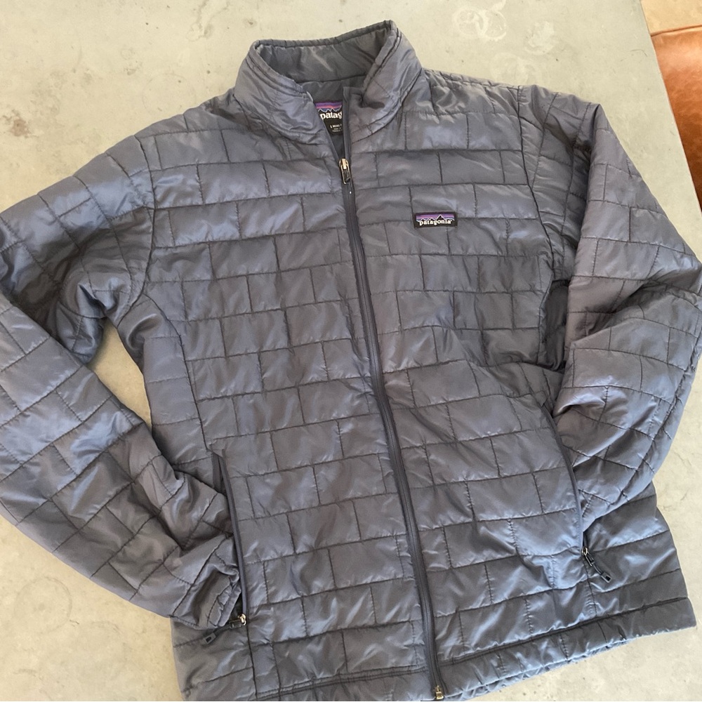 Men’s Patagonia Nano Puff Jacket, Blue, Large